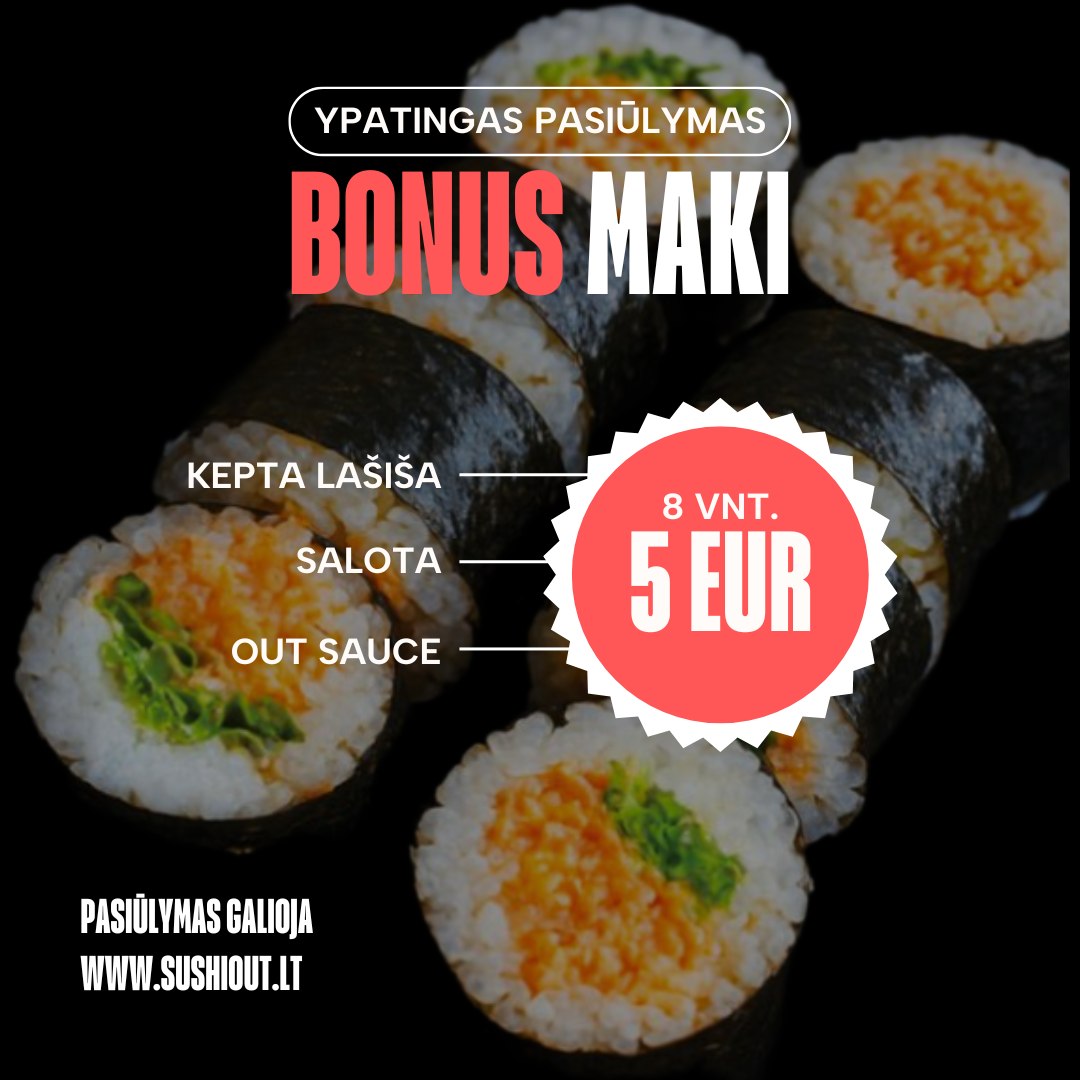 Bonus Maki  VOS Už 5EUR
