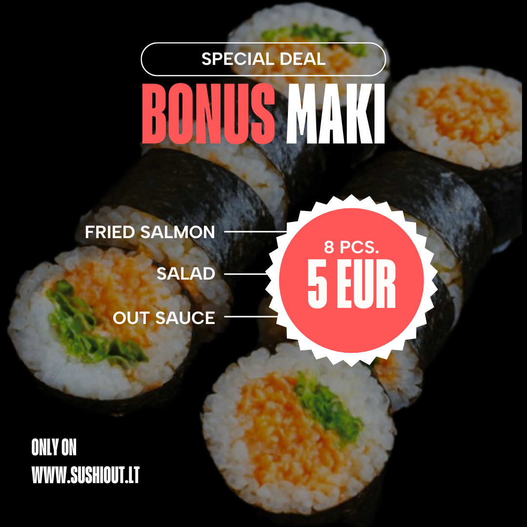 BONUS MAKI ONLY FOR 5EUR